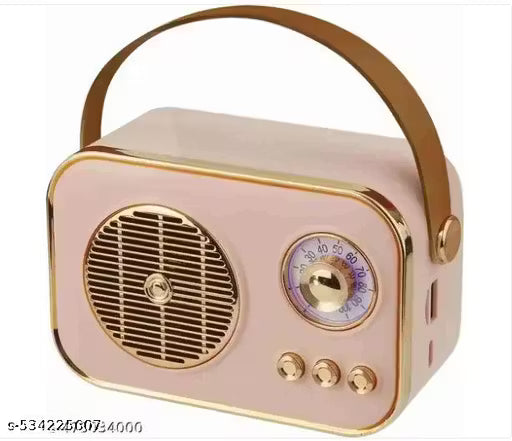 Portable Bluetooth Speaker – Deep Bass, Crystal Clear Stereo, Type-C Charging, TF Card & RGB Lights