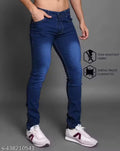 Men blue fashionable Jean's