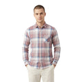 Men and Boys Long Sleeve Collared Neck Button Down Linen Relaxed Fit Shirts