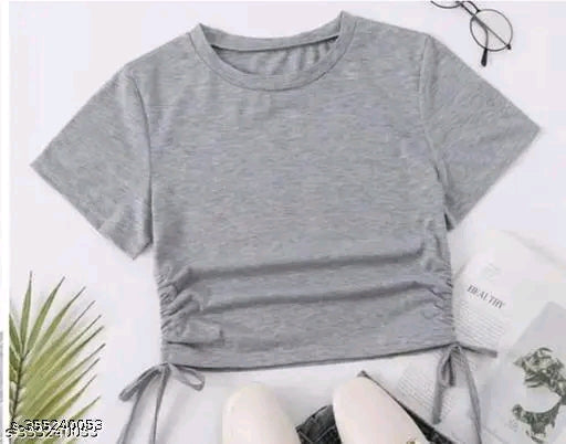Stylish Fashionable Women Tops & Tunics Fabric: Cotton Blend