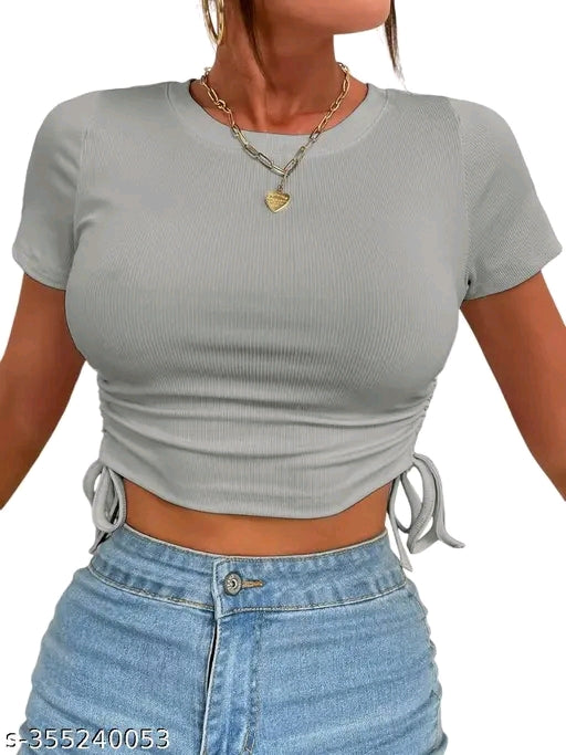Stylish Fashionable Women Tops & Tunics Fabric: Cotton Blend