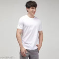 BASIC SOLID MANS TSHIRT WHITE