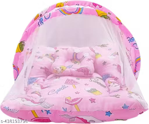 Baby Mosquito Net Bed pink