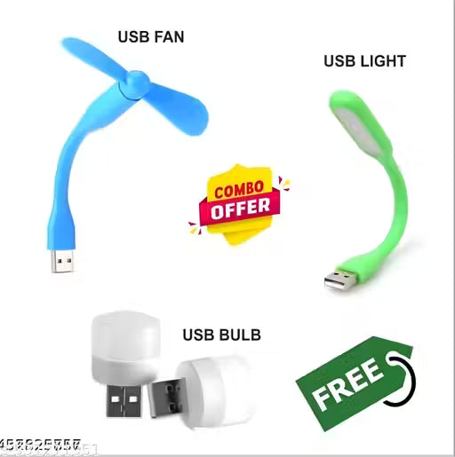 Shopia USB light USB fan bulb