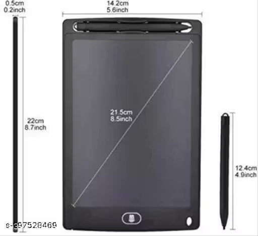 KANHA_ENTERPRISES DIGITAL paperless magic LCD SLATE & to do list NOTEPAD & TABLET SKETCH BOOK with PEN COLOR MULTILCD