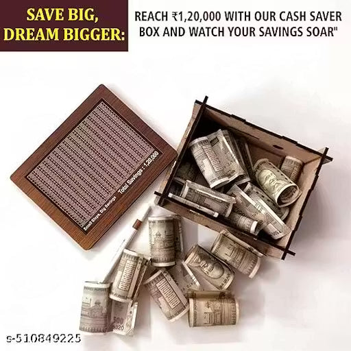 50000 to 120000 seving Money gulak medium quality Wooden Money Piggi Bank for Kids