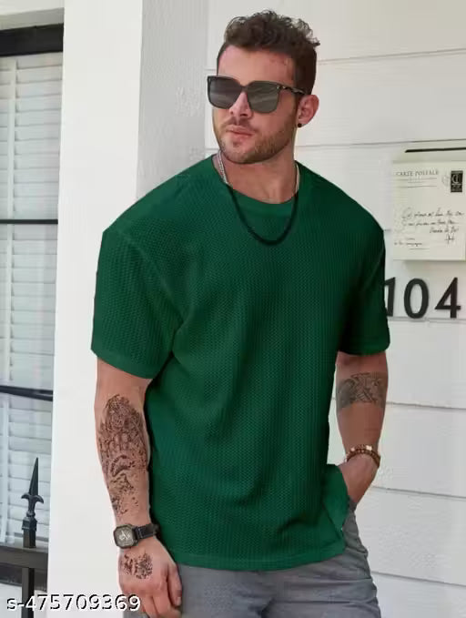 Damn Gud Branded Mens Stripes Half Sleeve Tshirt