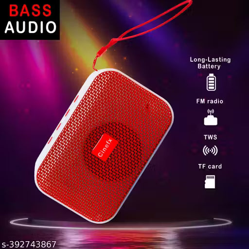 Mega Bass MINI Portable Wireless Bluetooth Premium Speaker 5 W Portable Bluetooth Party Speaker