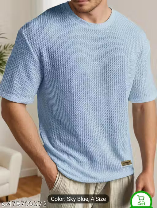 Damn Gud Branded Mens Stripes Half Sleeve Tshirt