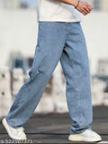 BAGGY MENS WEAR ice blue WIDELEG DENIM JEANS