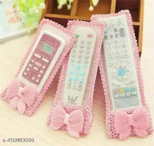3 Sizes Bow knot TV Remote Control Case Condition Remote Control Cover