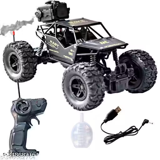 Maharani Remote control car/Remote control monster truck with smoke (Random colour)