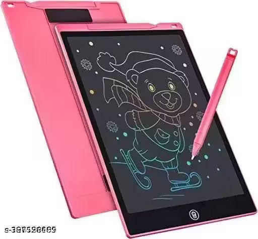 KANHA_ENTERPRISES DIGITAL paperless magic LCD SLATE & to do list NOTEPAD & TABLET SKETCH BOOK with PEN COLOR MULTILCD