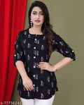 Shopia Kurti-Black