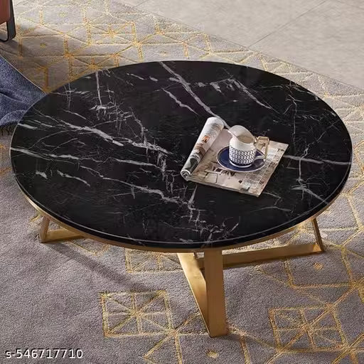 Marble Aluminum Foil Kitchen Stickers Oil-Proof Waterproof Self Adhesive Wallpaper PVC Bathroom Wall Stickers Contact Paper Marble Autumn Black Marble (60CM X 200CM)(PACK OF 2)