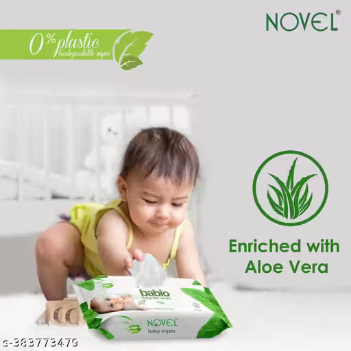 NOVEL Baby Wipes 72 Sheets/Pack of 6 (432 Wipes)