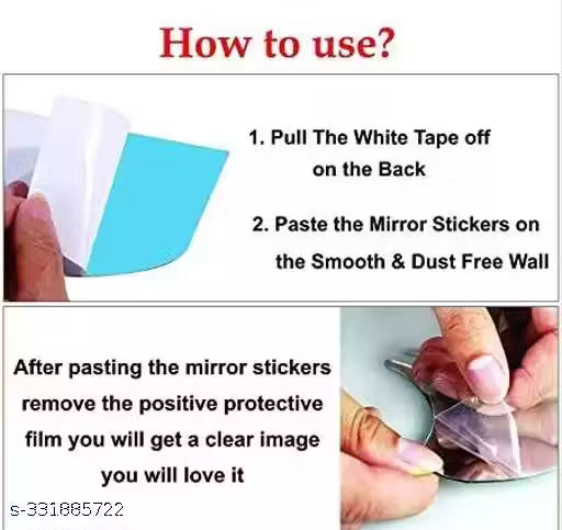 PLOUF 14 Hexagon with 10 buterfly golden Acrylic Mirror Wall Stickers for hall room, bed room, Kitchen