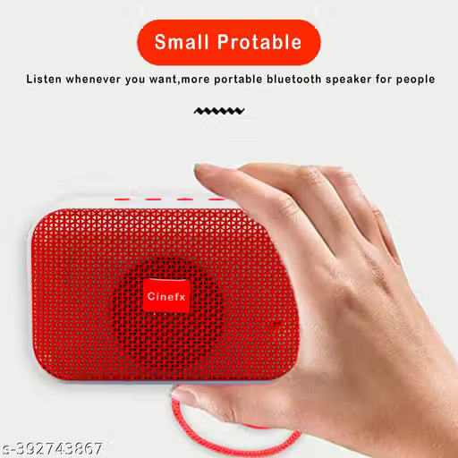 Mega Bass MINI Portable Wireless Bluetooth Premium Speaker 5 W Portable Bluetooth Party Speaker