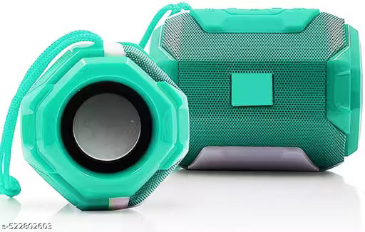 AuraEdge A005 RGB Bluetooth Speaker 5W with Bass Boost | Wireless Portable Speaker with Mic, USB, Aux, SD Card | Outdoor & Indoor Use | Waterproof, LED Light Show