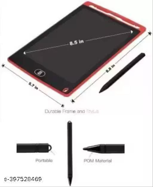 KANHA_ENTERPRISES DIGITAL paperless magic LCD SLATE & to do list NOTEPAD & TABLET SKETCH BOOK with PEN COLOR MULTILCD