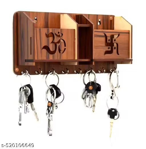 New Om Swastik key holder for home and office decor