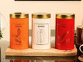 Kitchen Containers Set - Tea Sugar Container Storage Set of 3 - Storage Box for Kitchen - Airtight Jars for Tea Coffee - Dabba Set of 1 kg - Durable, Compact and Stackable, Tea, Coffee & Sugar