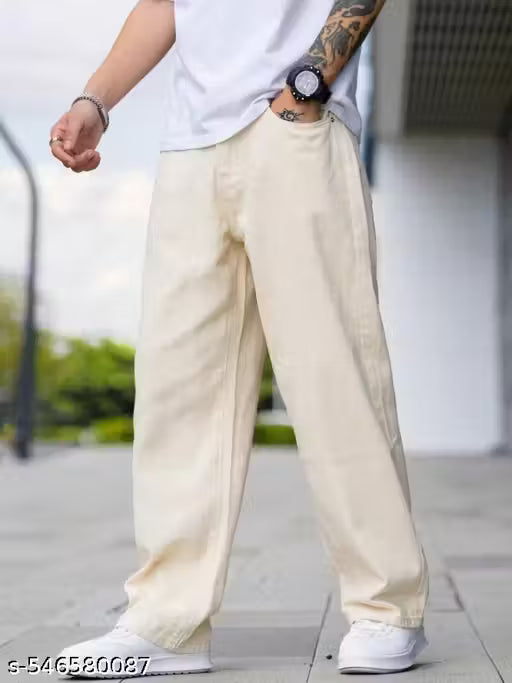 Baggy jeans for men's